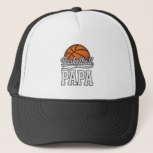 Boné Camisa de Basquete Papa com Desenho de Gravação Vi (Frente)