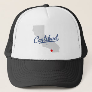 Boné Camisa de Carlsbad Califórnia CA