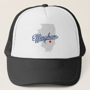 Boné Camisa de Effingham Illinois IL