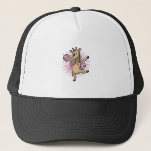 Boné Camisa de Girafa Dançante Disco Ball Gravura Vinta