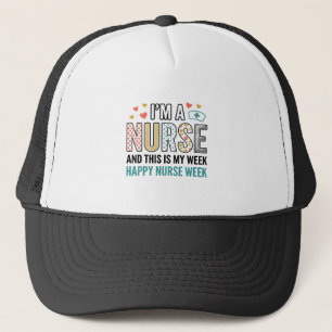 Boné Camisa de Tipografia de Apreciação da Semana da En