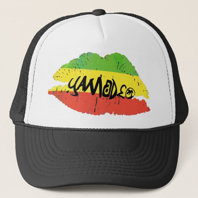 Boné CAMISA do branco do beijo de Yamadeo (Frente)