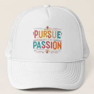 Boné Camisa Inspirativa "Perseguir com Paixão" - Combus