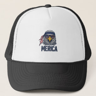 Boné Camisa Patriótica Vintage Águia Merica Design_1