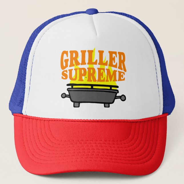 Boné Camisa-T suprema do Griller (Frente)