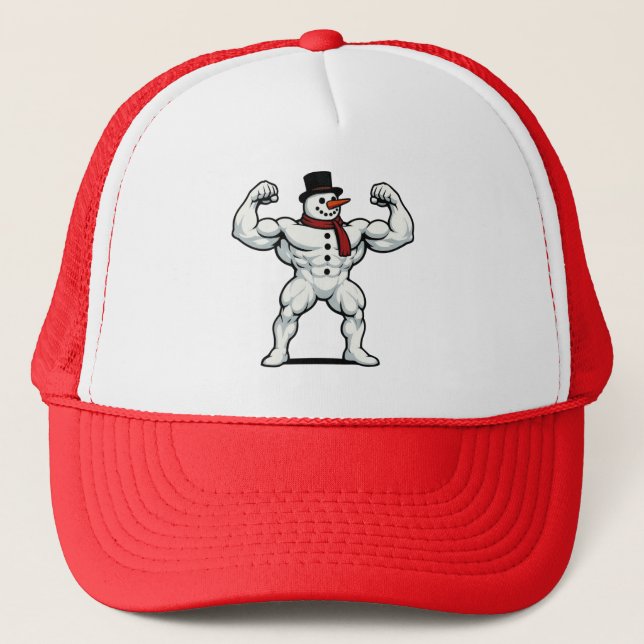 Boné Camisa Tri-Blend de boneco de neve Buff/Fit Natal/ (Frente)