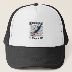 Boné Camisa Vintage de Fogos de Artifício Patrióticos B