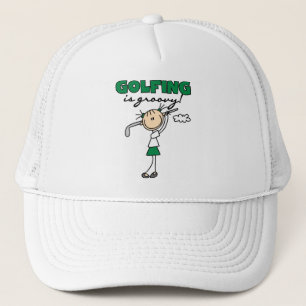 Boné Camisas e Presentes Golfing é Groovy