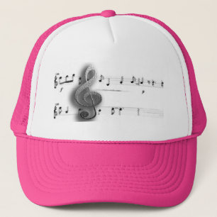 Boné Camisas e roupa da música do Clef de triplo