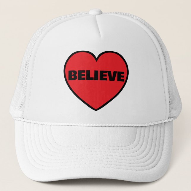 Boné Camiseta Believe (Frente)