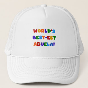 Boné Camiseta brilhante das cores do Melhor-est Abuela