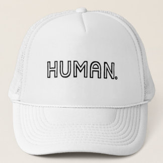 Boné Camiseta com logotipo HUMAN.