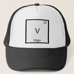 Boné Camiseta com símbolo do elemento químico engraçado