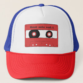 Boné Camiseta da Fita Cassete