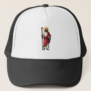 Boné Camiseta de gravura vintage com cajado de pastor d