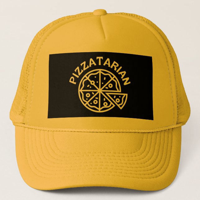 Boné Camiseta de Pizza Pizzatarian (Frente)