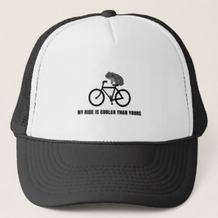 Boné Camiseta de Sapo Engraçado de Bicicleta Animal d