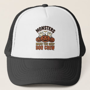 Boné Camiseta Divertida de Abóbora Fantasma de Hallowee