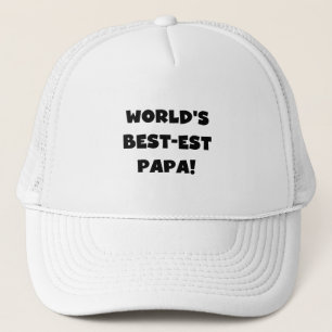 Boné Camiseta e presentes da papá do Melhor-est do