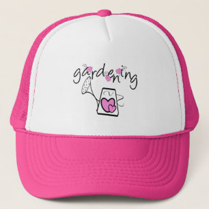 Boné Camiseta e presentes de jardinagem