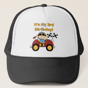 Boné Camiseta e presentes vermelhos do aniversário de