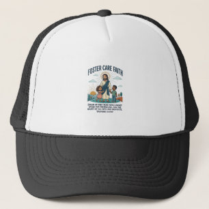Boné Camiseta Gráfica Adoção de Jesus Cuidados Cristãos