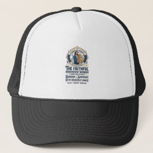 Boné Camiseta Gráfica de Logística do Armazém de Jesus