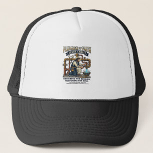 Boné Camiseta Gráfica Jesus Encanador Arte Cristã_1