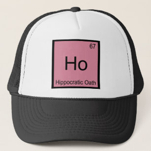 Boné Camiseta Ho - Símbolo do Elemento Químico Jurament