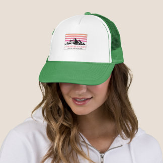 Boné Camiseta Pôr do Sol Montanha Aventura Espera