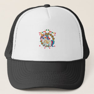 Boné Camiseta Unicórnio Cinco De Mayo Festa Mexicana Fo