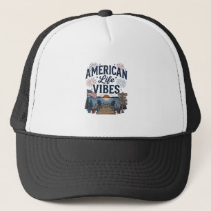 Boné Camiseta Vetorial do Lago Patriótico Vibes da Vida