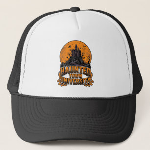 Boné Camiseta Vintage de Halloween da Universidade da C