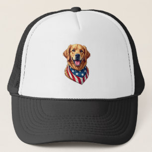 Boné Camiseta Vintage do Golden Retriever Estrelado 4
