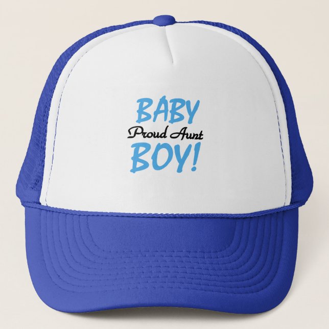 Boné Camisetas e presentes da tia Baby Boy (Frente)