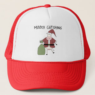 Boné Camisetas e presentes de Natal de Mooey Cow