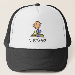 Boné Camisetas e Presentes Eu Jogo Cartas