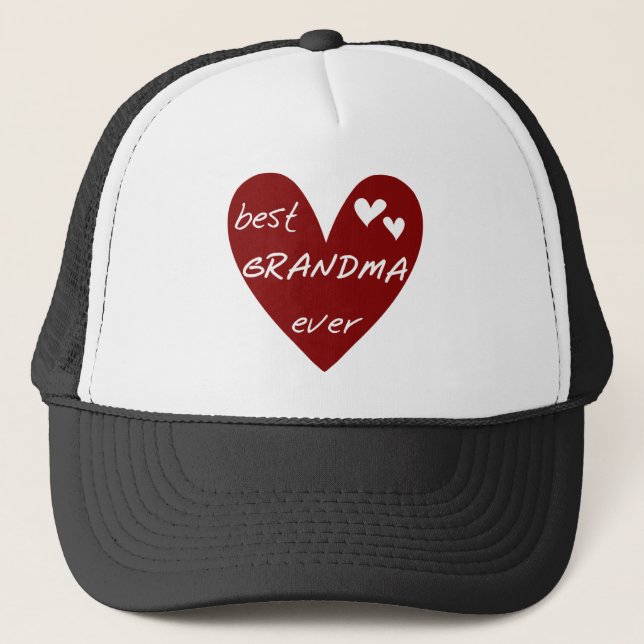 Boné Camisetas e Presentes Melhores Avós de Todos os Te (Frente)