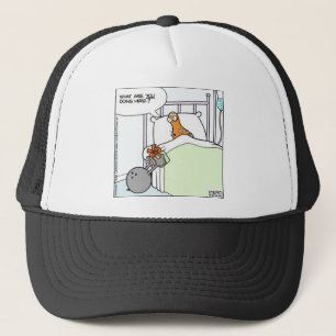 Boné Camisetas engraçadas Hospital de Boliche Cartões C
