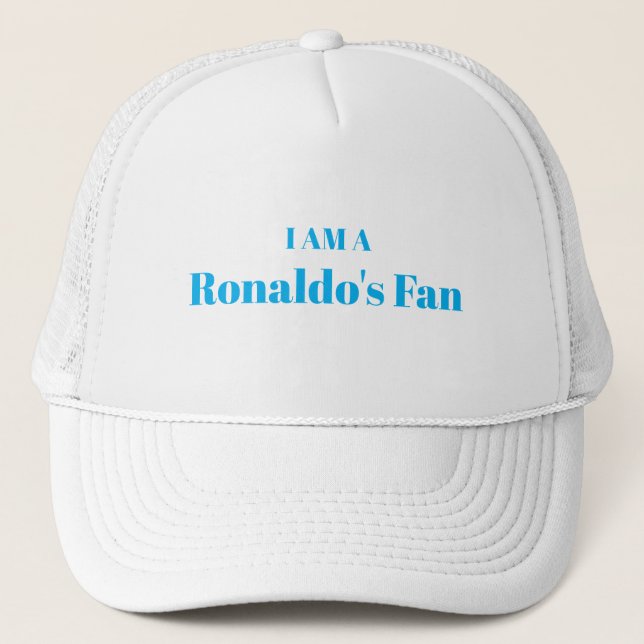 Boné Camisetas fã Ronaldo (Frente)