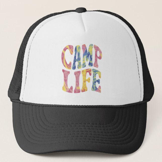 Boné Camp Life Tie-Die Retro (Frente)