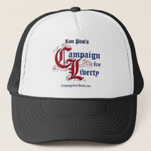 Boné Campanha para o chapéu RON PAUL da liberdade