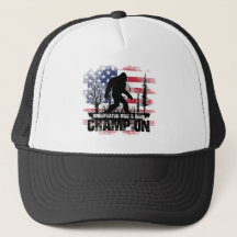 Campeão Americano de Esconde-Esconde do Pé-Grande