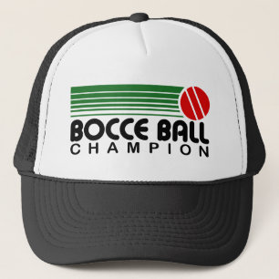 Boné Campeão da bola de Bocce