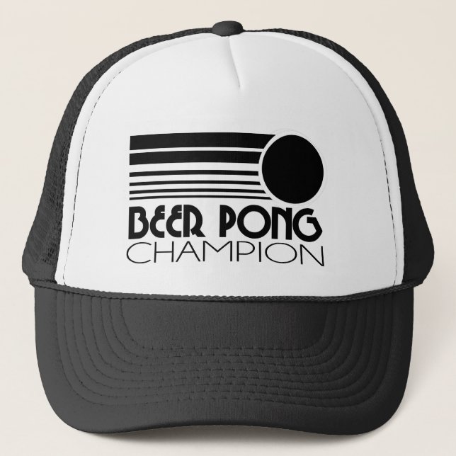 Boné Campeão de Beer Pong (Frente)