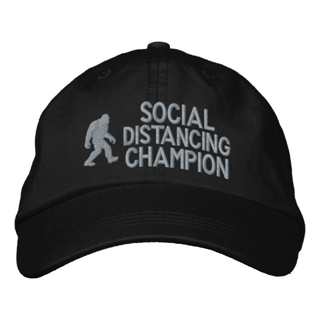 Boné Campeão de Distância Social - Esmagamento (Frente)