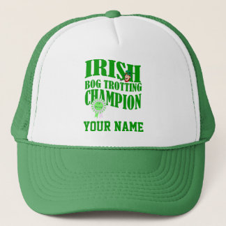 Boné Campeão irlandês de trote de bog, Dia de São Patrí