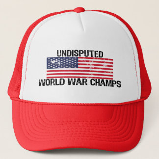 BONÉ CAMPEÕES INDISPUTADOS DA GUERRA MUNDIAL!