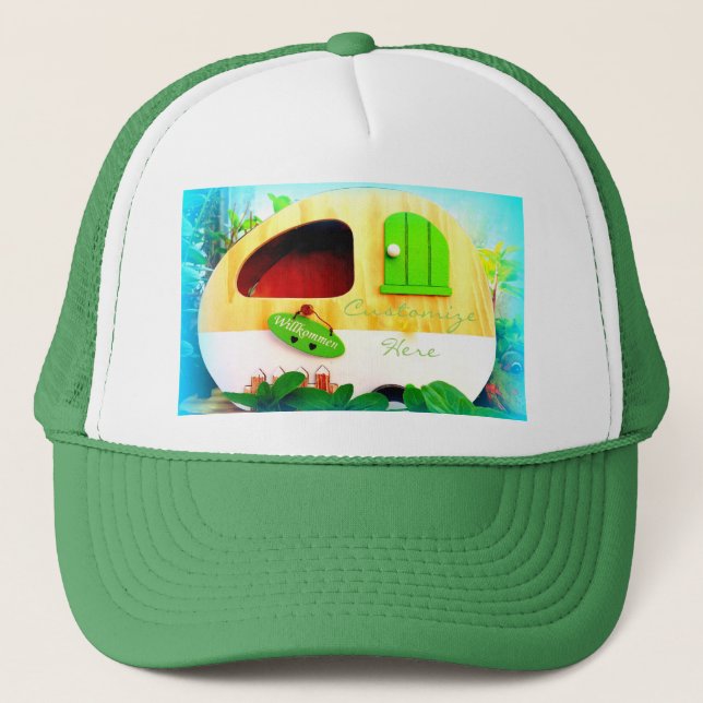 Boné Camper Personalizado de Vintage (Frente)