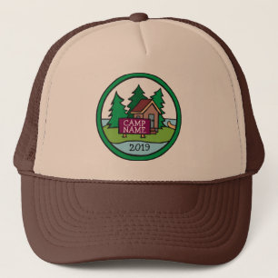 Boné Campo juvenil de verão na ilha de cabine com sina